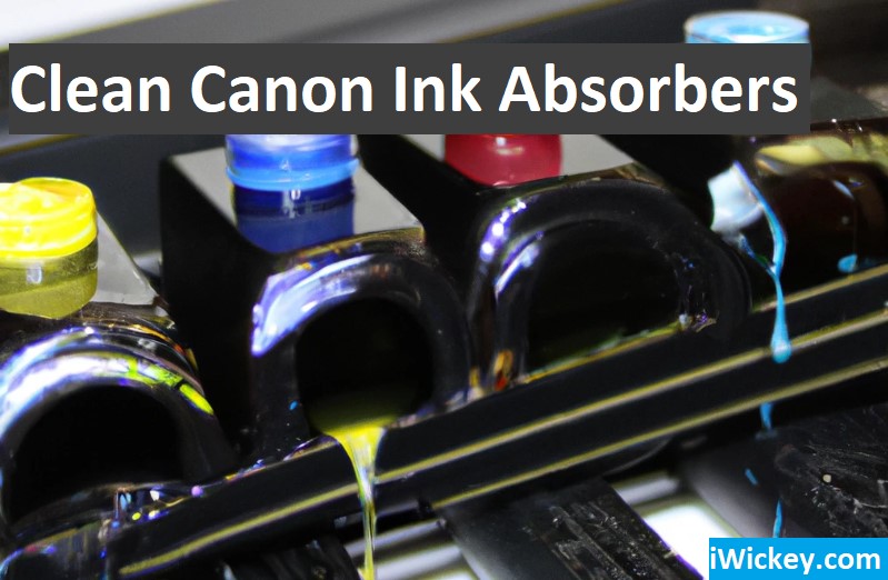 How to Clean a Canon Printer Waste Ink Absorbers