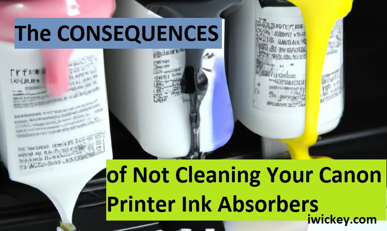 The Consequences of Not Cleaning Your Canon Printer Ink Absorbers